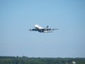 Lufthansa Airbus A 380 zu Besuch Flughafen Koeln Bonn P090